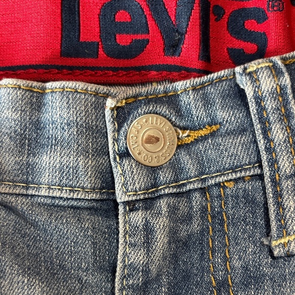 Levi's Light Wash Straight Jeans Boys 12 - Picture 7 of 7
